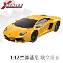 XQRC12-7 1:12兰博基尼 埃文塔多 LP700-4 黄色（正版授权）