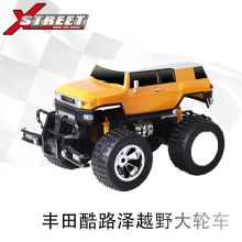 XQDL10- 1 1：10 丰田酷路泽越野大轮车 黄色（正版授权）