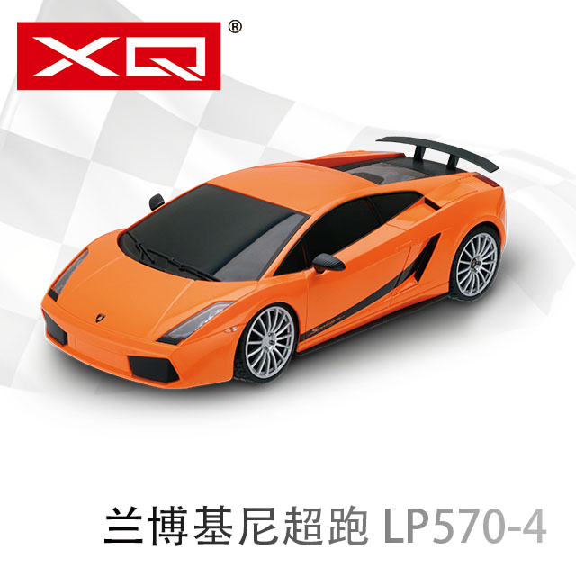 XQRC18-5AA 1:18兰博基尼超跑 LP570-4 橙色  (正版授权）